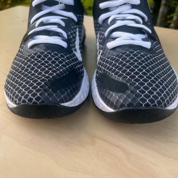 Nike Renew Elevate 2 Mens Basketball Shoes Black White Size 10.5 main image 13